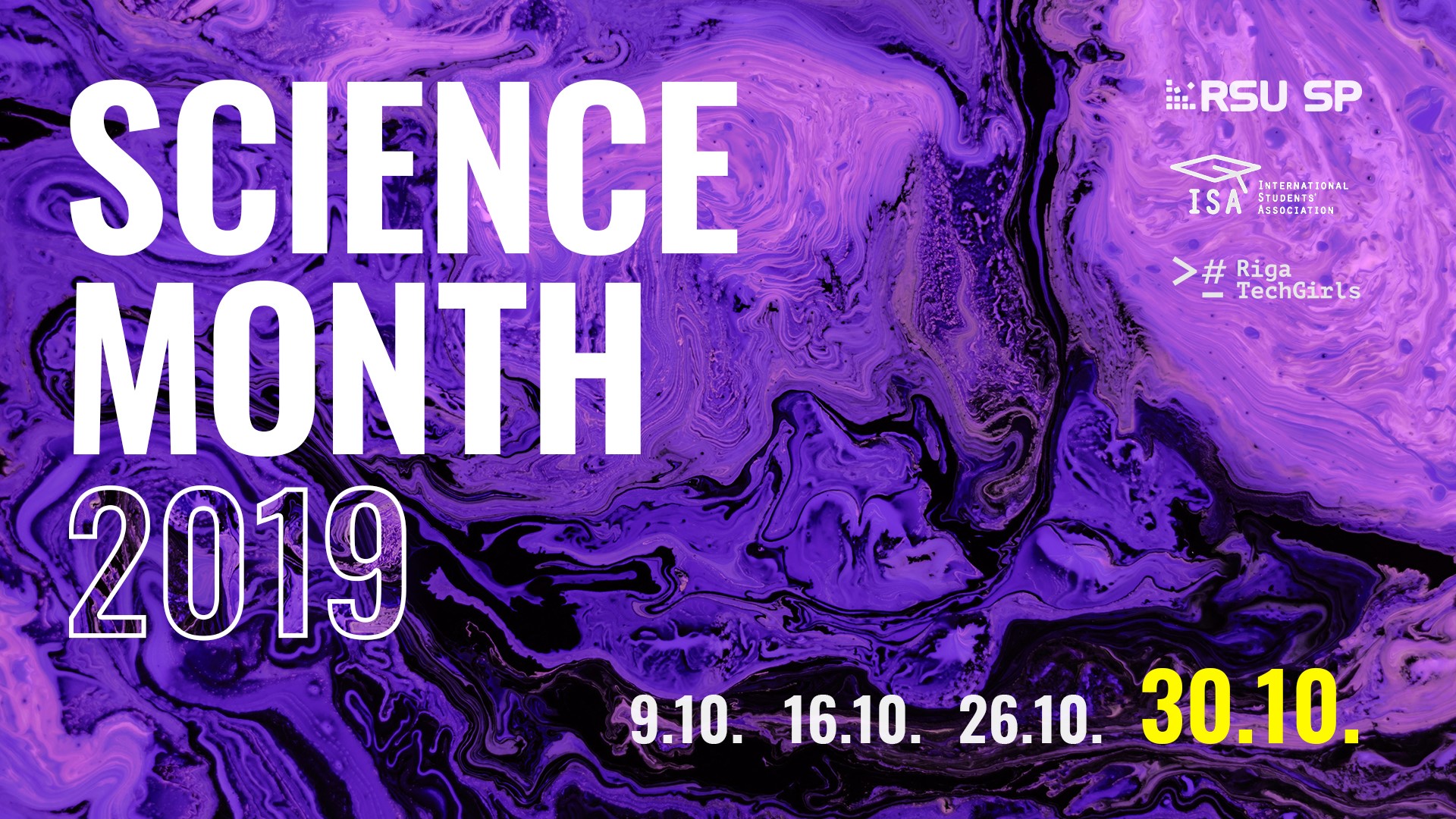 RSU Science Month 2019 Hackathon