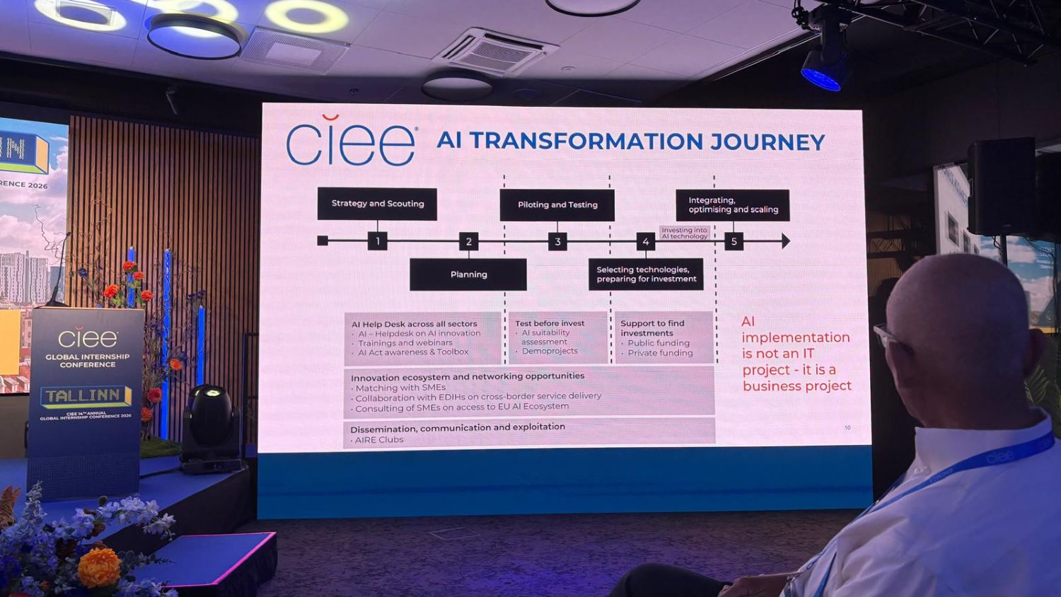 CIEE Global Internship konferencē Tallinā piedalās RSU pārstāvji