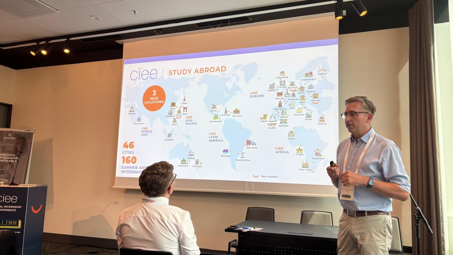 CIEE Global Internship konferencē Tallinā piedalās RSU pārstāvji