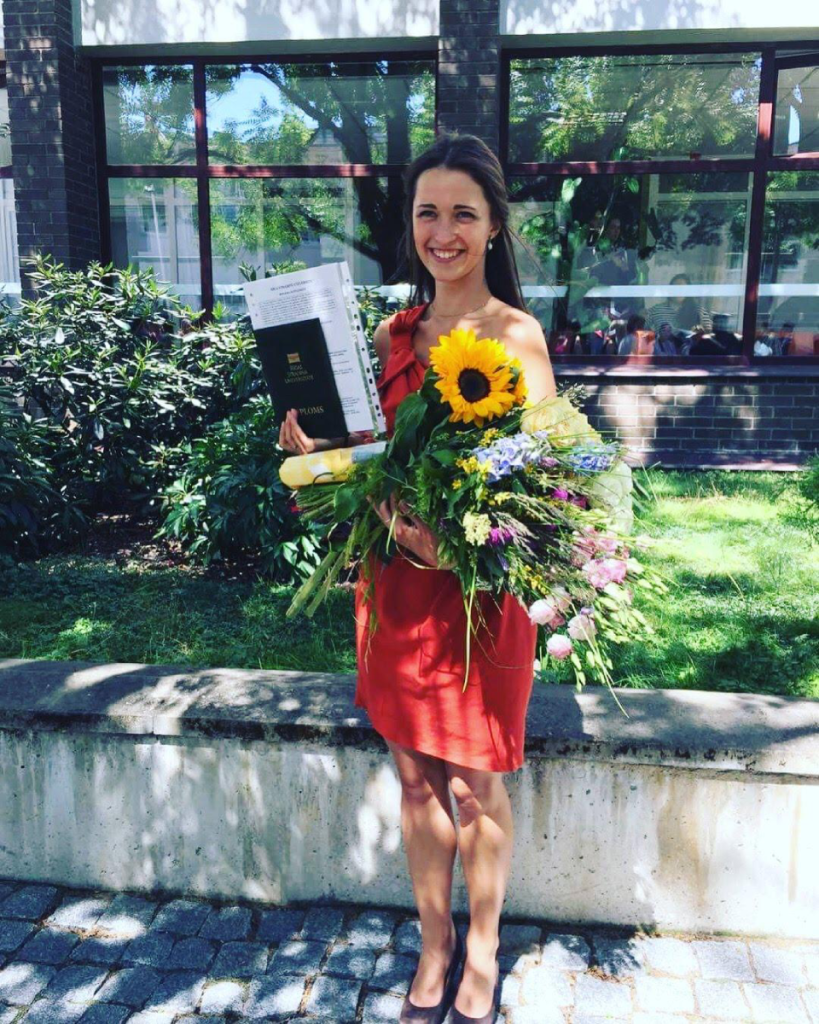 Līva Utāne izlaidumā