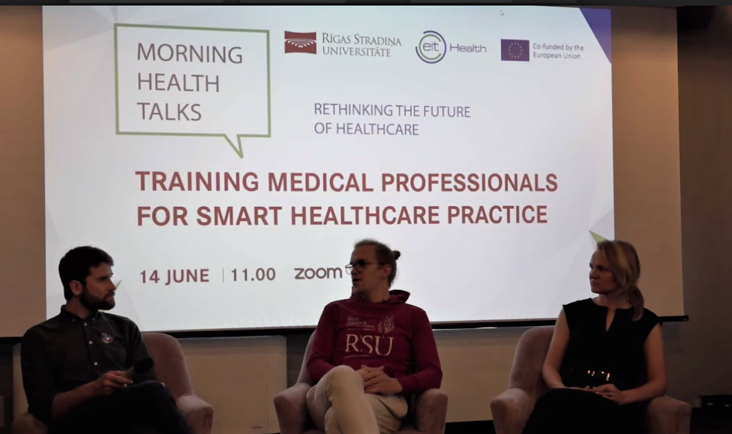 EIT Health “Veselības aprūpes rīta sarunu” uzmanības centrā medicīnas speciālistu apmācība viedai veselības aprūpes praksei