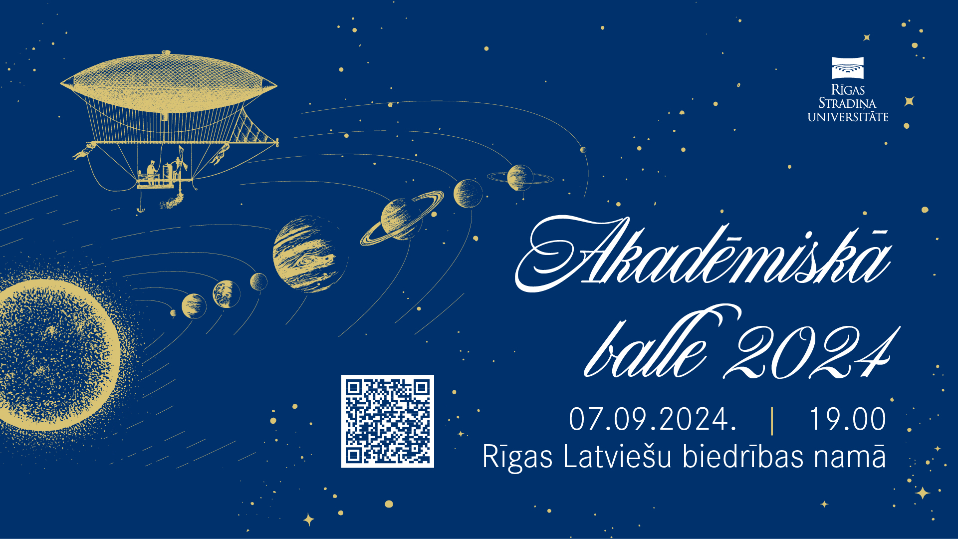 RSU Akadēmiskā balle 2024 vizuālis