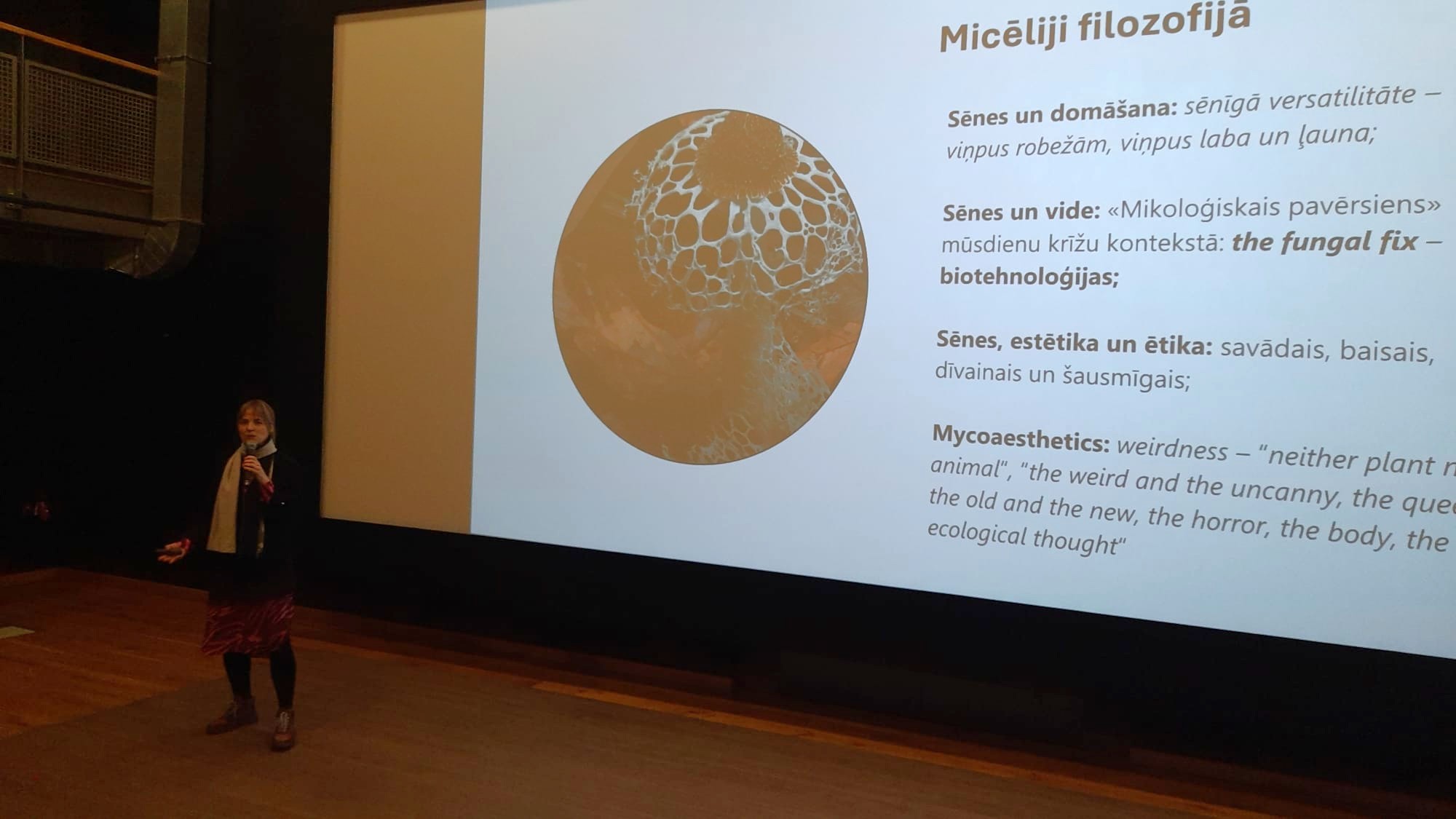 Viscerālās micēlija epifānijas