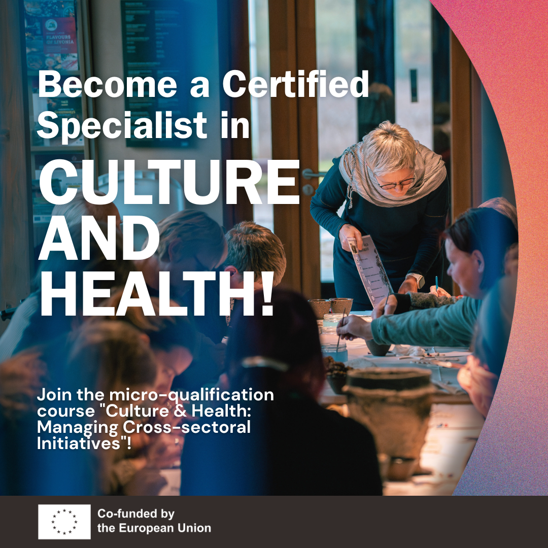 Become a certified specialist in culture and health poster