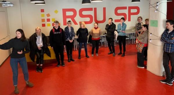 RSU Lecturer Concludes Intensive Latvian Language Course for Ukrainian Refugees