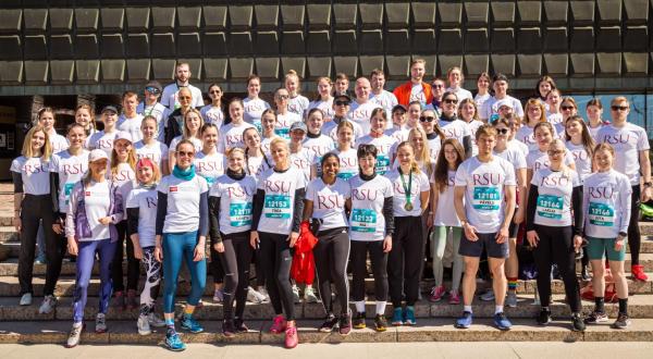 Šāgada Rīgas maratonā RSU pārstāvēja gandrīz 300 studenti un darbinieki 
