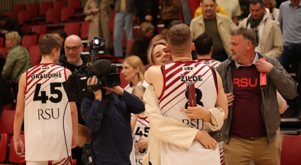 RSU / VEF Rīga basketbolisti uzvar NBL finālsērijas pirmajā spēlē
