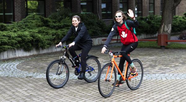 RSU Joins Norwegian Delegation Bike Ride, and Discusses Cooperation Opportunities in Research 