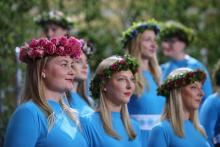 RSU dziedātāji un dejotāji piedalās Dziesmu un deju svētkos