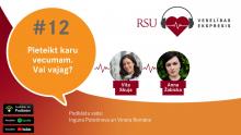 Jaunākā RSU raidieraksta "Veselības ekspresis" epizode "Pieteikt karu vecumam. Vai vajag?"
