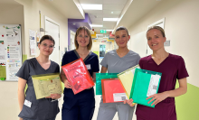 Bērnu slimnīcas pacientiem – vairāk kustību un prieka!