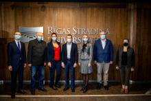 RSU pētnieku grupa uzņem Ukrainas kolēģus