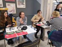 Pasaules diabēta dienās medicīnas studenti bez maksas konsultē iedzīvotājus