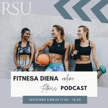 Pirmo reizi RSU Fitnesa diena notiks tiešsaistē