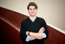 Learning never stops: IADS European Associate Regional Representative and RSU double degree student Georgs Alberts Pimanovs