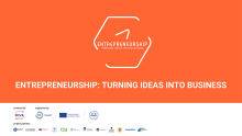 Lieliska iespēja apgūt tiešsaistes kursu "Entrepreneurship: turning ideas into business"