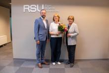 RSU expresses gratitude to Māra Kuļša for her longstanding leadership of the Physiotherapy study programme