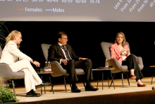 Prorektors Toms Baumanis piedalās diskusijā par cilvēkkapitāla nozīmi Latvijas nākotnes attīstībā