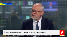 Rektors prof. Aigars Pētersons TV raidījumā: RSU budžeta vietu skaits medicīnā jāpalielina vismaz divas reizes