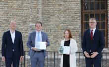 RSU Anatomy Museum Receives Certificate of Recognition from Riga City Architect