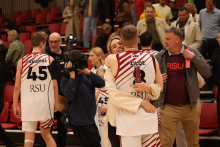 RSU / VEF Rīga basketbolisti uzvar NBL finālsērijas pirmajā spēlē