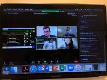 Medicīnas izglītības tehnoloģiju centrā aizvadīta pirmā e-simulācija ārstiem no Latvijas, Lielbritānijas un ASV