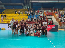 Latvijas volejbolistes ar RSU/MSĢ spēlētājām ierindā nodrošina vietu Eiropas čempionāta finālturnīrā