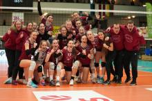 RSU/MSG wins gold in the Baltic Women’s Volleyball League
