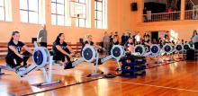 2018. gada 3. martā pirmoreiz Latvijā Rīgas Stradiņa universitātes Sporta klubā tika aizvadītas studentu airēšanas sacensības uz trenažiera telpās.