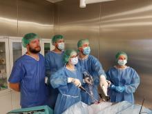 Aizvadītas pirmās rezidentu nodarbības Doctors Safe Train centrā