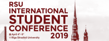 International Student Conference ISC 2019