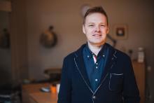 RSU Research Week 2019: close-up of researcher Klāvs Sedlenieks