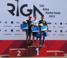 RSU medical student Jaakko Nieminen wins the Tet Riga marathon 10 km race!