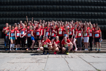 Collect your race number for the Tet Riga Marathon!