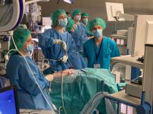 First laparoscopy courses for RSU gynaecology residents using live tissues