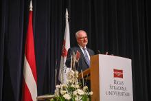 Valsts prezidents Egils Levits apmeklē RSU