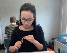 RSU absolvente, sertificēta ergoterapeite Agnese Kārkliņa