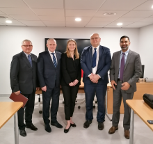 Juridiskās fakultātes mācībspēki tiekas ar ASV vēstniecības pārstāvjiem