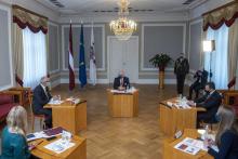 RSU vadība un Valsts prezidents pārrunā augstākās izglītības attīstību