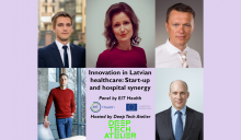 EIT Health piedalās Baltijas vērienīgākajā tehnoloģiju konferencē Deep Tech Atelier
