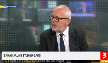 Jaunais studiju gads un citas aktualitātes. TV3 intervē rektoru