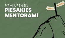 Sākusies pieteikšanās mentoru programmai