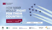 Researchers Participate in International Discussion to Analyse the Readiness of the Population to Defend their Country