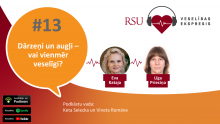 Jaunā raidieraksta “RSU Veselības ekspresis” epizode: Dārzeņi un augļi – vai vienmēr veselīgi?