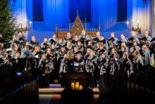 RSU jauktais koris "Rīga" sniedza Adventa koncertu Rīgas Domā