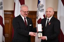 Egils Levits un Mārtiņš Malzubris