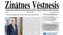 “Zinātnes vēstnesis” intervē RSU rektoru