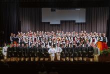 Tautas deju ansambļa "Ačkups" jubilejas koncerts "Savīties" 2023. gada 10. jūnijā