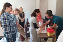 Topošie ārvalstu studenti piedalās Atvērto durvju dienā