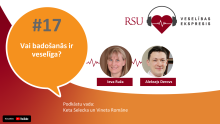 Vai badošanās ir veselīga? Raidieraksta “RSU Veselības ekspresis” jaunā epizode